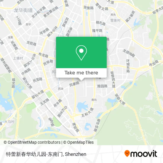 特蕾新春华幼儿园-东南门 map
