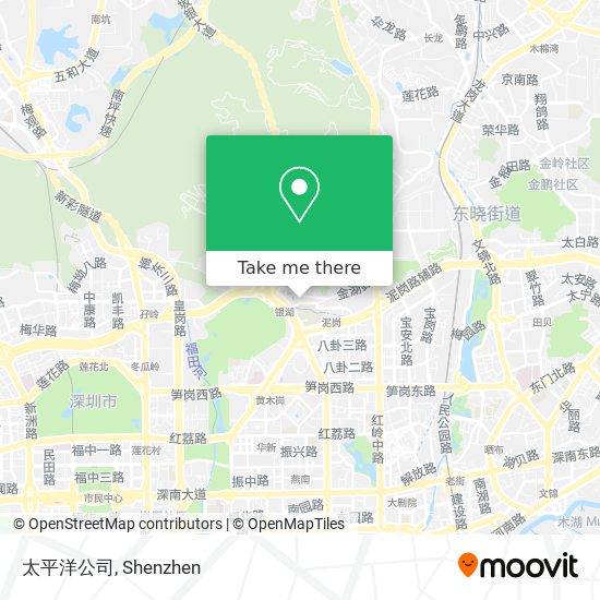 太平洋公司 map