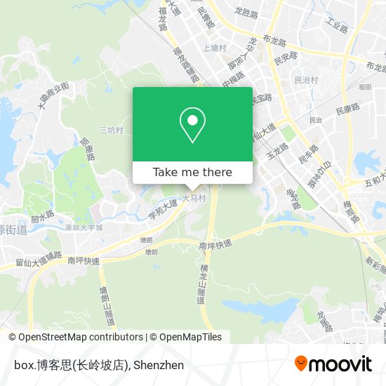 box.博客思(长岭坡店) map