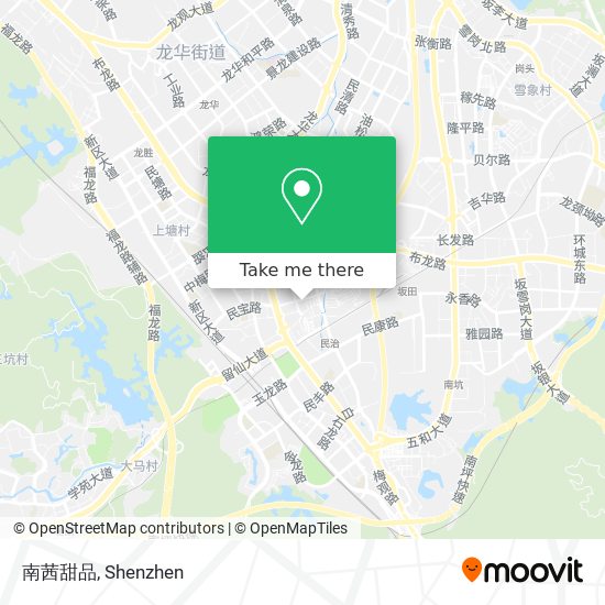 南茜甜品 map