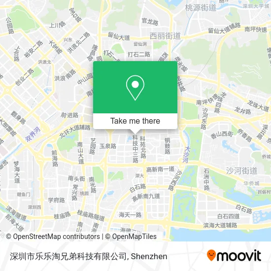 深圳市乐乐淘兄弟科技有限公司 map