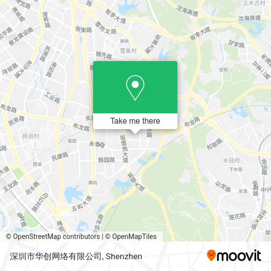 深圳市华创网络有限公司 map