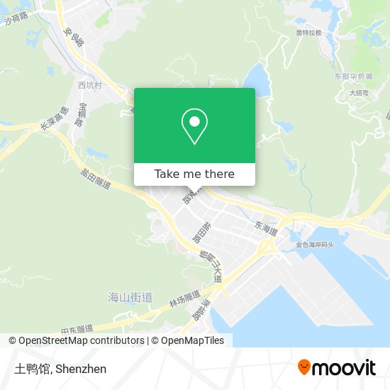 土鸭馆 map