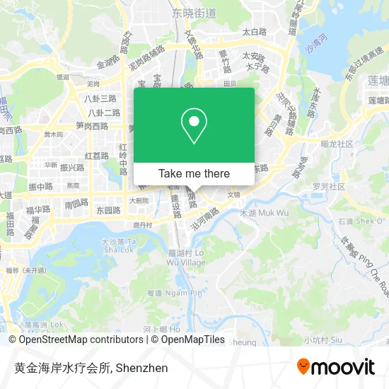 黄金海岸水疗会所 map
