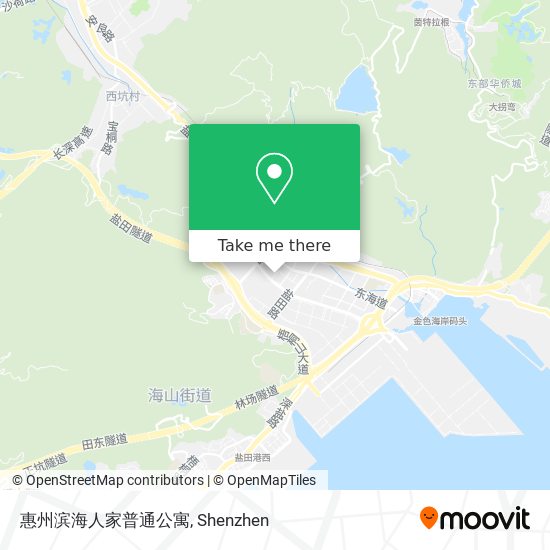 惠州滨海人家普通公寓 map