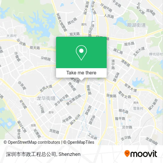深圳市市政工程总公司 map