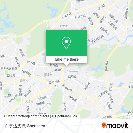 百事达皮行 map
