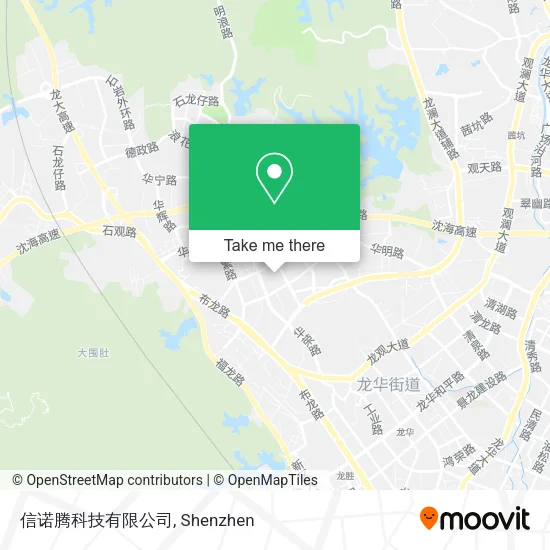 信诺腾科技有限公司 map