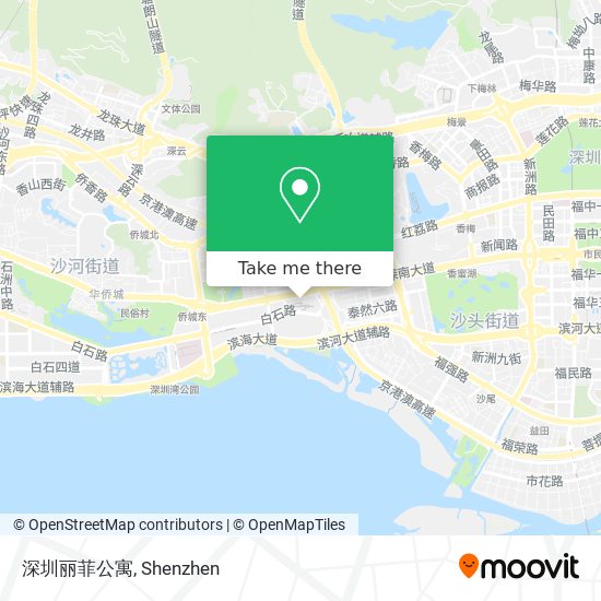 深圳丽菲公寓 map