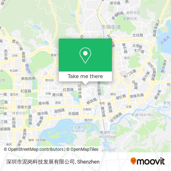 深圳市泥岗科技发展有限公司 map