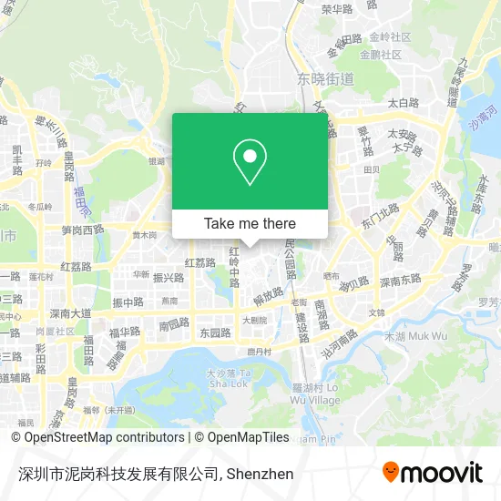 深圳市泥岗科技发展有限公司 map