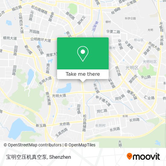 宝明空压机真空泵 map
