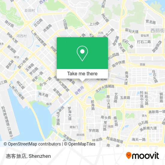 惠客旅店 map