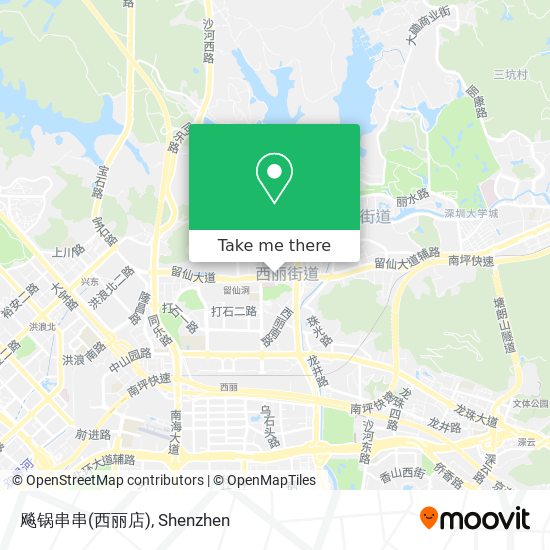 飚锅串串(西丽店) map