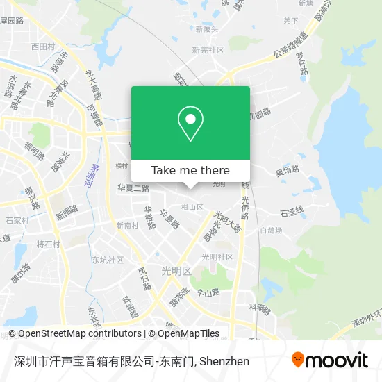 深圳市汗声宝音箱有限公司-东南门 map