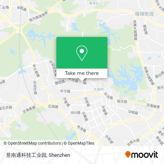 昱南通科技工业园 map