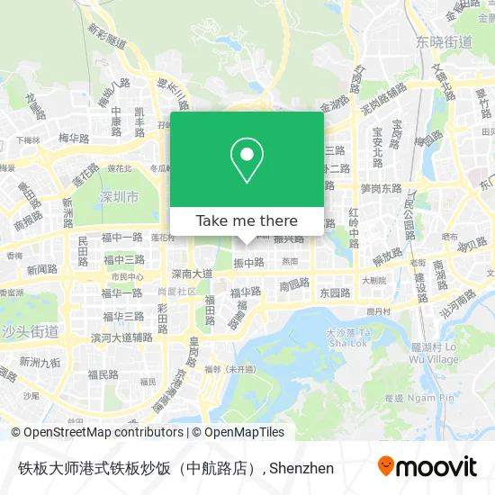 铁板大师港式铁板炒饭（中航路店） map