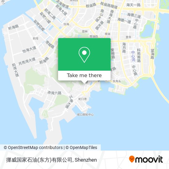 挪威国家石油(东方)有限公司 map