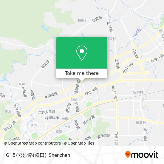 G15/秀沙路(路口) map