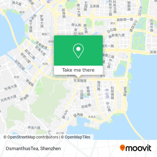 OsmanthusTea map