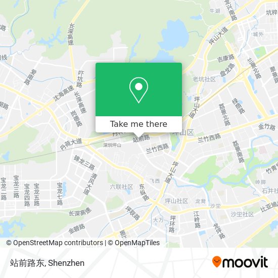 站前路东 map