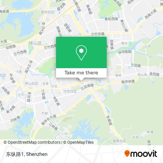 东纵路1 map