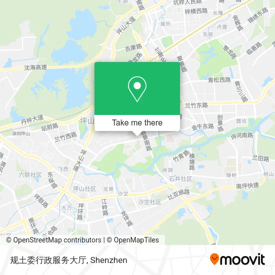 规土委行政服务大厅 map