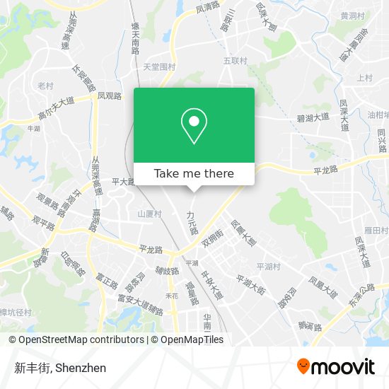 新丰街 map