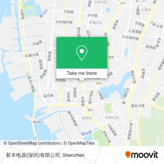 新丰电器(深圳)有限公司 map