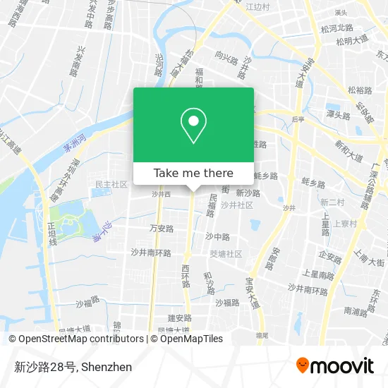 新沙路28号 map