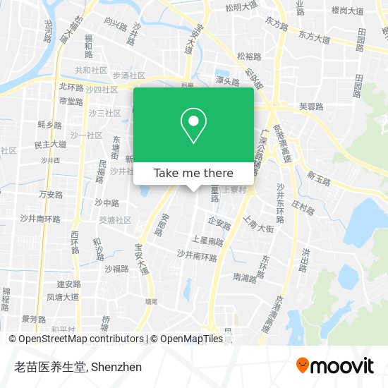 老苗医养生堂 map
