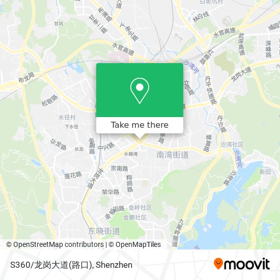 S360/龙岗大道(路口) map
