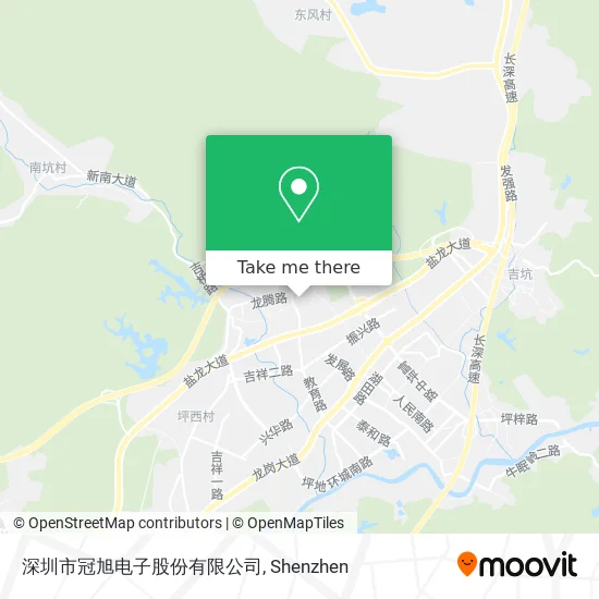 深圳市冠旭电子股份有限公司 map