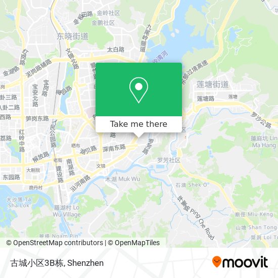 古城小区3B栋 map