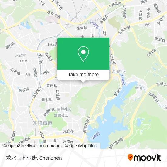 求水山商业街 map