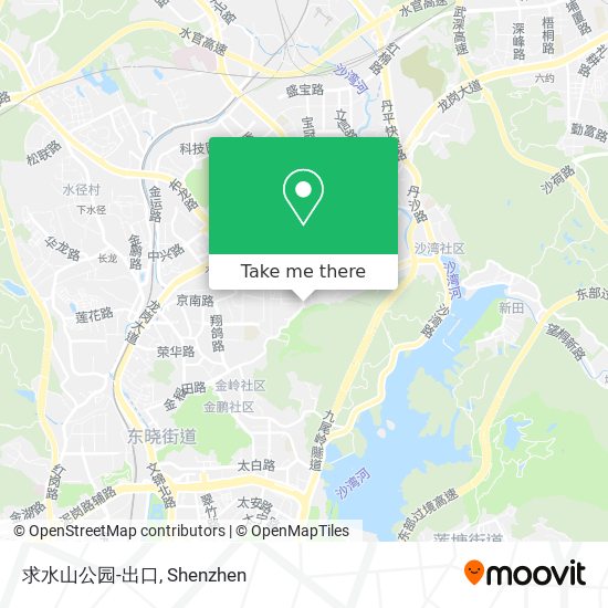 求水山公园-出口 map