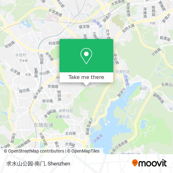 求水山公园-南门 map
