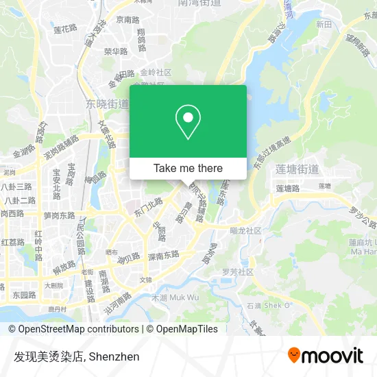 发现美烫染店 map