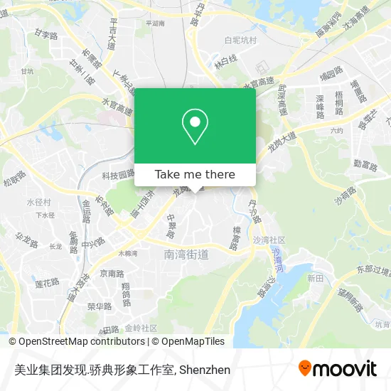 美业集团发现.骄典形象工作室 map