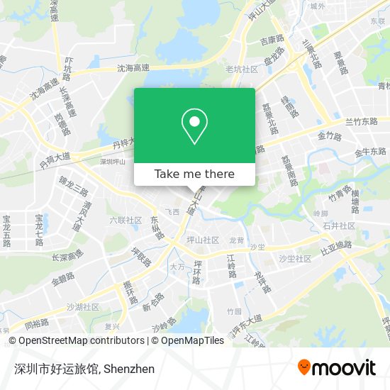 深圳市好运旅馆 map
