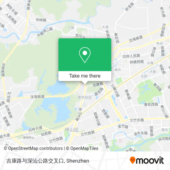 吉康路与深汕公路交叉口 map
