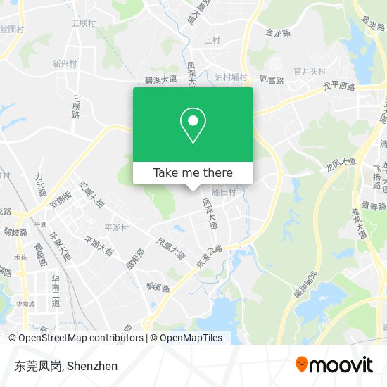 东莞凤岗 map