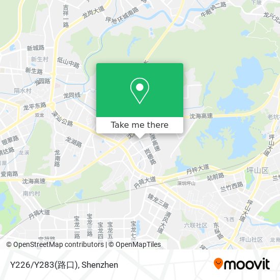 Y226/Y283(路口) map