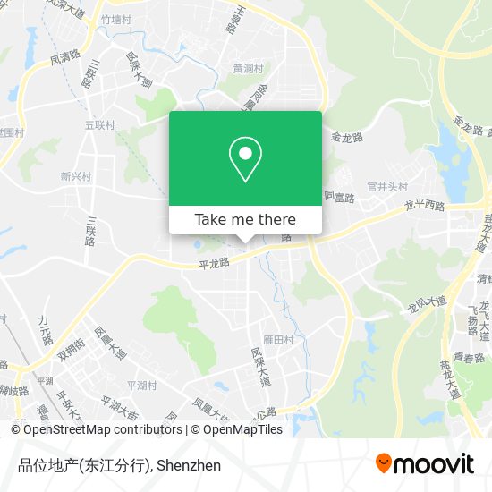 品位地产(东江分行) map