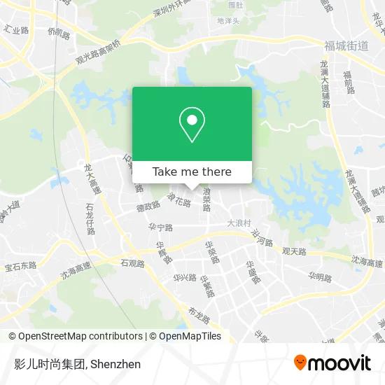 影儿时尚集团 map