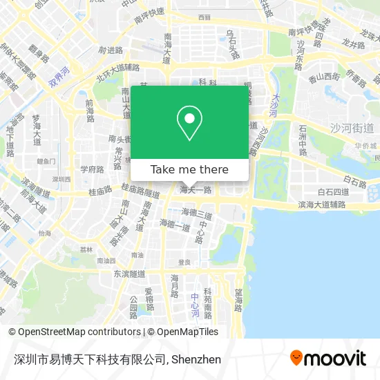 深圳市易博天下科技有限公司 map