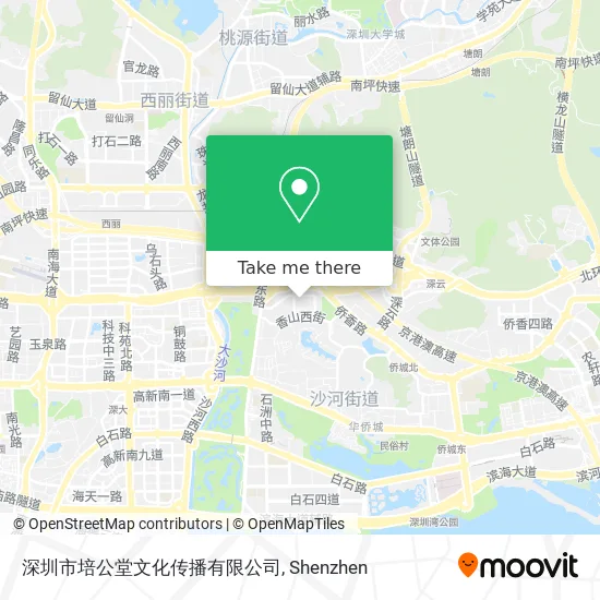 深圳市培公堂文化传播有限公司 map