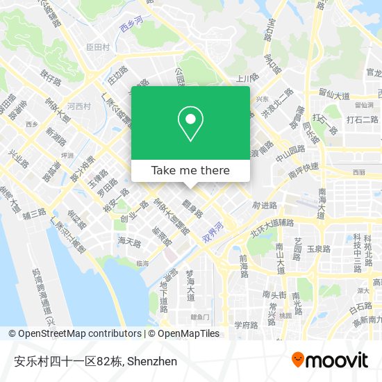 安乐村四十一区82栋 map