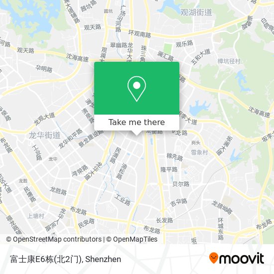 富士康E6栋(北2门) map