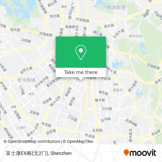 富士康E6栋(北2门) map